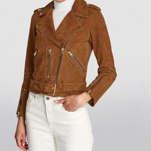 ALLSAINTS Suede Balfern Biker Jacket